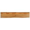 vidaXL Bor&eth;plata me&eth; N&aacute;tt&uacute;rulegum Br&uacute;num 140x40x2,5 cm Mang&oacute;vi&eth;ur