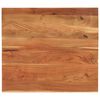 vidaXL Bor&eth;plata 90x80x2,5 cm R&eacute;tthyrnd Gegnheil Akas&iacute;a