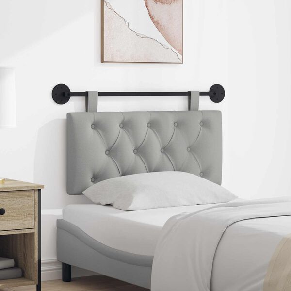 vidaXL Hengisk&aacute;li Vegghengt Sk&yacute;ja gr&aacute;tt 100 x 55 x 7 cm d&uacute;kur