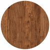 vidaXL Bor&eth;plata L&eacute;tt br&uacute;nt &Oslash; 50 x 4 cm Umfer&eth; &aacute;kaft eik