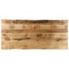 vidaXL Bor&eth;plata me&eth; N&aacute;tt&uacute;rulegum Br&uacute;num 140x60x2,5 cm Mang&oacute;vi&eth;ur