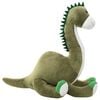 vidaXL Mj&uacute;kd&yacute;r Brontosaurus Risae&eth;la Gr&aelig;nt Flosefni