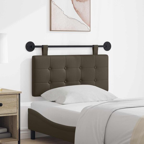 vidaXL Hengisk&aacute;li Vegghengt Gr&aacute;r 100 x 55 x 5 cm Gervile&eth;ur