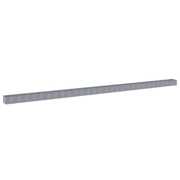 vidaXL Upph&aelig;kka&eth; Gar&eth;ker 1152x50x36 cm Corten St&aacute;l