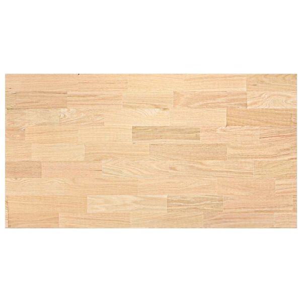 vidaXL Eldh&uacute;sbor&eth;plata 120x63,5x4 cm Solid Wood Eik Ferhyrnd