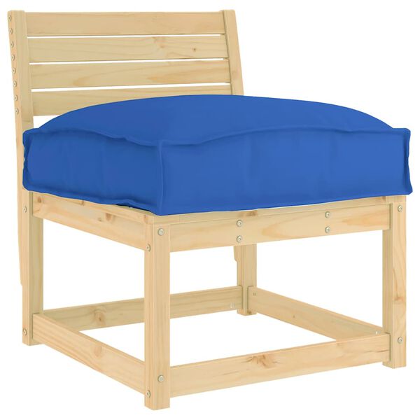 vidaXL P&uacute;&eth;i K&oacute;ngabl&aacute;r 60 x 40 x 8 cm Oxford efni