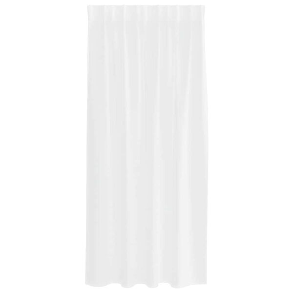 vidaXL Voile gard&iacute;na 2 pcs Hv&iacute;tt 175 x 140 cm P&oacute;l&yacute;ester