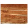vidaXL Ba&eth;herbergisplata 70x60x2,5 cm R&eacute;tthyrnd Gegnheill Akas&iacute;uvi&eth;ur