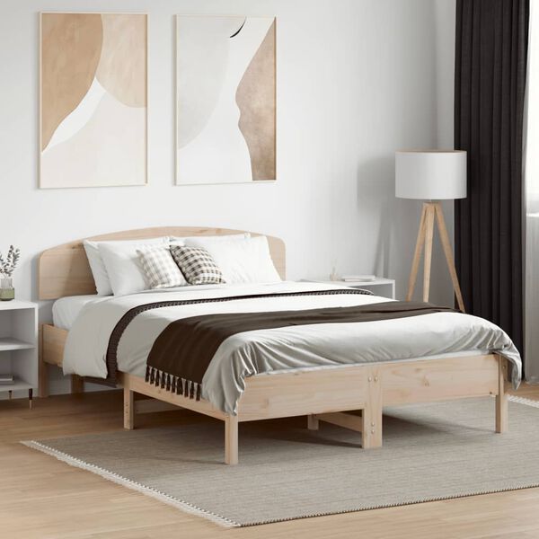 vidaXL H&ouml;f&eth;agafl 120 cm Gegnheil Fura