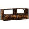 vidaXL Sj&oacute;nvarpssk&aacute;pur Reyklitu&eth;Eik100x31x39,5cm Samsetturvi&eth;ur/M&aacute;lmur