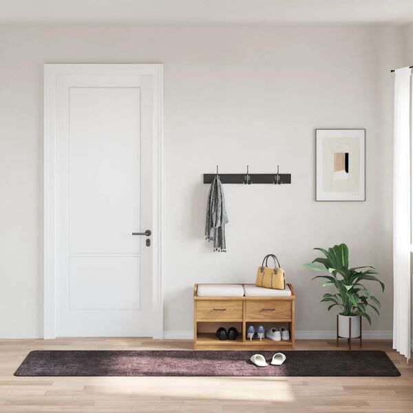 vidaXL Motta &THORN;vottheld 80x300 cm Reykgr&aacute; St&ouml;m