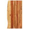 vidaXL Bor&eth;plata &aacute; Ba&eth;herbergi Gegnheill Akas&iacute;uvi&eth;ur 100x55x2,5 cm