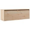 vidaXL Veggsk&aacute;pur 100x30x35 cm Gegnheil Fura