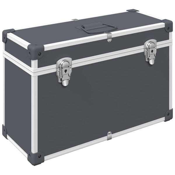 vidaXL Sk&aacute;pa handfang 12 pcs Antras&iacute;t 85 x 45 mm M&aacute;lmur