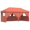vidaXL Veislutjald terracotta 292 x 580 x 315 cm Oxford efni