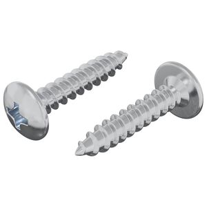 vidaXL Sj&aacute;lfvirkur Nagli 2 pcs Sinkh&uacute;&eth;a&eth; 4 x 20 mm St&aacute;l
