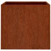vidaXL gr&oacute;&eth;ursetningar 2 stk 42x40x39 cm Corten St&aacute;l