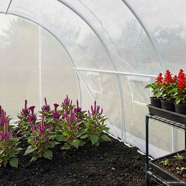 vidaXL Gr&oacute;&eth;urh&uacute;s 27m&sup2; 900x300x200 cm