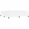 vidaXL Ramsvík með dýnu Hvítt 200 x 200 cm dúkur