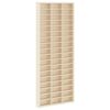 vidaXL Vegghilla Drapplita&eth;ur 30 x 4,5 x 75 cm Samsettur vi&eth;ur