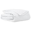 vidaXL 2-in-1 Duvet Hv&iacute;tt 240 x 220 cm Fja&eth;rir