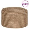 vidaXL Reipi 100% J&uacute;ta 12 mm 250 m