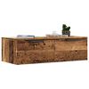 vidaXL Veggskápur Old Wood 68x30x20 cm Engineered Wood