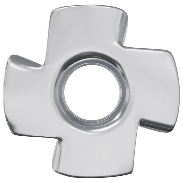 vidaXL Pronged T-nut 2 pcs Silfur M6 mm St&aacute;l