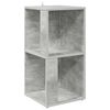 vidaXL Hornsk&aacute;pur Steypugr&aacute;r 33x33x67 cm Samsettur Vi&eth;ur