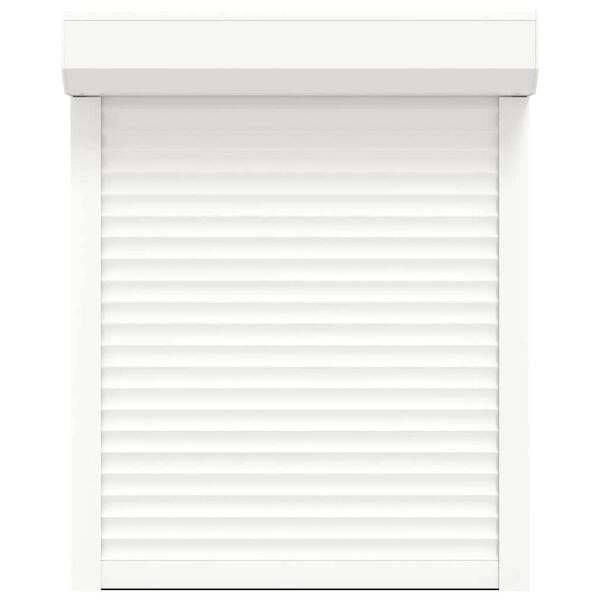 vidaXL Rúllugardína Ál 70x100 cm Hvít