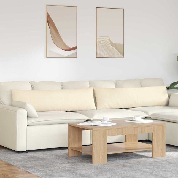 vidaXL S&oacute;fap&uacute;&eth;ar 2 pcs Rj&oacute;malitur 145 x 40 cm Korduroy efni