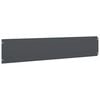 vidaXL túnkantar 30 stk Antrasít 20x103 cm Kaldvalsað stál