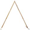 vidaXL Br&uacute;&eth;kaupsbogi L&eacute;tt br&uacute;nt 202 x 95 x 254 cm &THORN;&eacute;tt furutr&eacute;