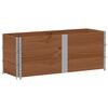 vidaXL Brettakragar 3 stk. Br&uacute;nn 150x50 cm Gegnheil Fura