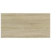 805321 vidaXL Bookshelf Boards 8 pcs Sonoma Oak 80x30x1,5 cm Chipboard