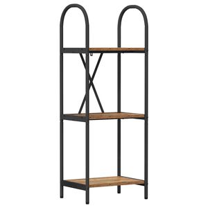 vidaXL Hilla Gamalt timbur 40 x 30 x 109 cm Samsettur vi&eth;ur