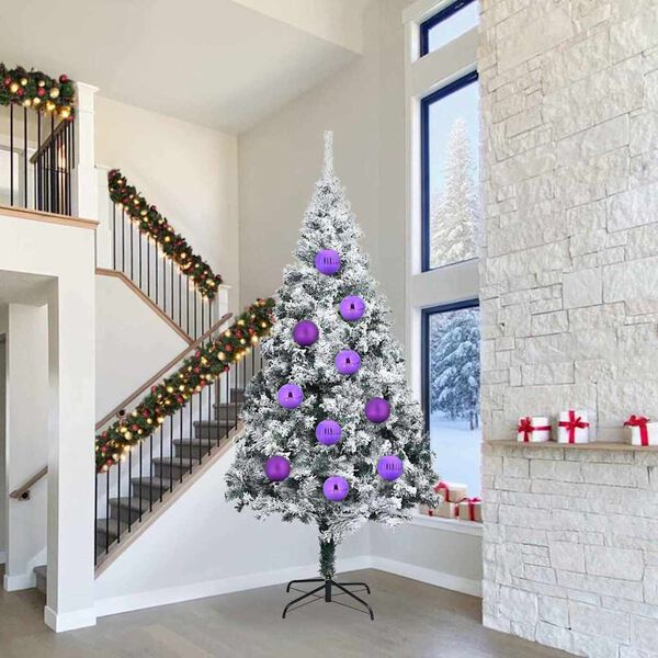 vidaXL J&oacute;lak&uacute;lusetti&eth; XXL 4 pcs Lillabl&aacute;r Plast