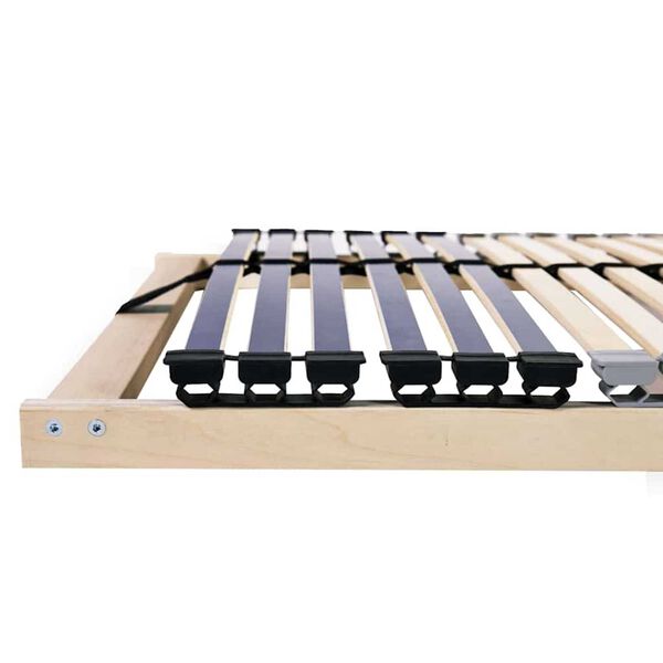 vidaXL Rimlabotn Br&uacute;nn 140 x 190 cm Hrein beyki