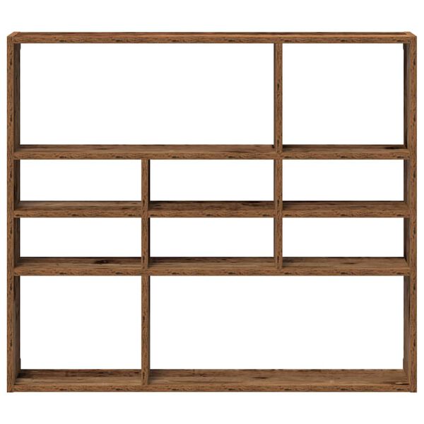 vidaXL Wall Shelf Gamli Vi&eth;ar 90x16x78 cm Chipboard