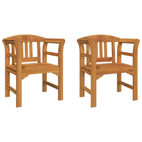 vidaXL R&oacute;sabekkur N&aacute;tt&uacute;rulegt 68,5 x 46 x 82,5 cm Hrein akas&iacute;utr&eacute;