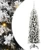 vidaXL Gervi j&oacute;latr&eacute; me&eth; 150 LED Gr&aelig;nn 150 cm PVC, st&aacute;l og plast