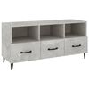 vidaXL Sj&oacute;nvarpssk&aacute;pur Steypugr&aacute;r 102x35x50 cm Samsettur Vi&eth;ur