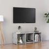 vidaXL Sj&oacute;nvarpssk&aacute;pur Steypugr&aacute;r 107x35x37 cm Samsettur Vi&eth;ur