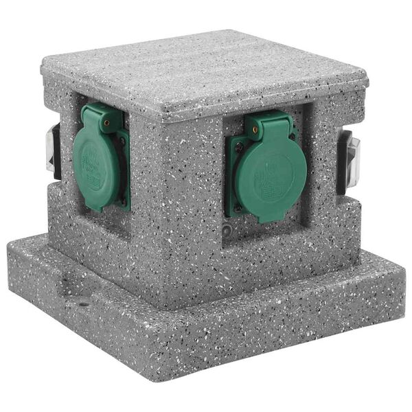 vidaXL &Uacute;tifj&ouml;ltengi me&eth; Lj&oacute;snema Plast