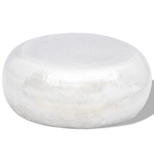 vidaXL S&oacute;fabor&eth; &uacute;r h&ouml;mru&eth;u &aacute;li Silfur