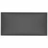vidaXL Veggh&ouml;fu&eth;p&uacute;&eth;i 12 pcs Gr&aacute;r 30 x 15 cm d&uacute;kur