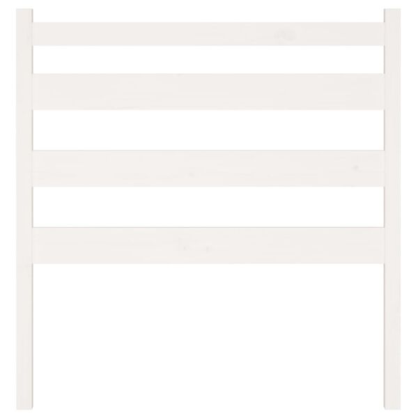 vidaXL H&ouml;f&eth;agafl fyrir R&uacute;m Hv&iacute;tur 96x4x100 cm Gegnheil Fura