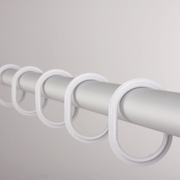 RIDDER Hringir fyrir Sturtuhengi Hv&iacute;tir 49301