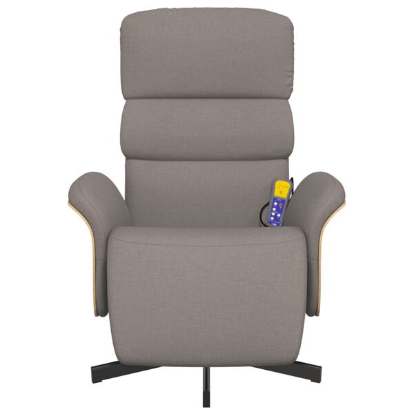 vidaXL Nuddh&aelig;gindast&oacute;ll me&eth; F&oacute;thv&iacute;lu M&oacute;gr&aacute;tt &Aacute;kl&aelig;&eth;i