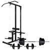 vidaXL Power Tower me&eth; &Uacute;tigrill og l&oacute;&eth;asett 60,5 kg